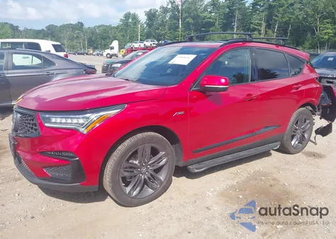 2019 Acura Rdx A-Spec Package z USA, uszkodzony, nr VIN 5J8TC2H64KL008680